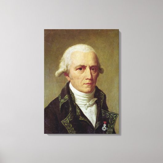 Toile Portrait de Jean-Baptiste de Monet (Recto)