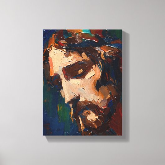 Toile Portrait de Jésus-Christ (#2) (Recto)
