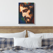 Toile Portrait de Jésus-Christ (#2) (Insitu(Chambre))