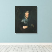 Toile Portrait de John Donne, c.1595 (Insitu (Plancher de Bois))