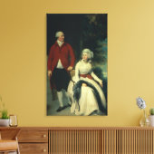 Toile Portrait de John Julius Angerstein (1735-1823) et (Insitu(Salon))