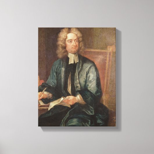 Toile Portrait de Jonathan Swift c.1718 (Recto)