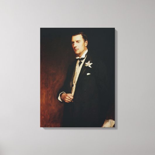 Toile Portrait de Joseph Chamberlain, 1886 (Recto)