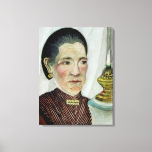 Toile Portrait de Josephine, la deuxième femme de l'arti