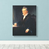 Toile Portrait de Karl Friedrich Schinkel, c.1880 (Insitu (Plancher de Bois))