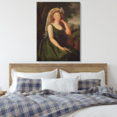 Toile Portrait de la comtesse du Barry 1789 (Insitu(Chambre))