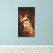 Toile Portrait de la reine Victoria (Insitu (Plancher de Bois))
