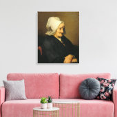 Toile Portrait de la veuve Roumy (Insitu(Salon))