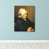 Toile Portrait de la veuve Roumy (Insitu (Plancher de Bois))