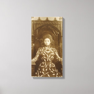 Toile Portrait de l'actrice Vera Komissarzhevskaya