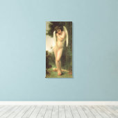 Toile Portrait de l'ange Cupidon par Bouguereau (Insitu (Plancher de Bois))