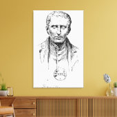 Toile Portrait de Louis Braille (Insitu(Salon))
