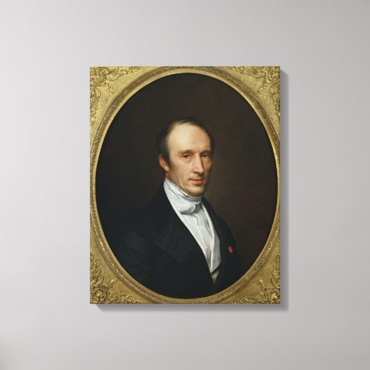 Toile Portrait de Louis Cauchy (Recto)