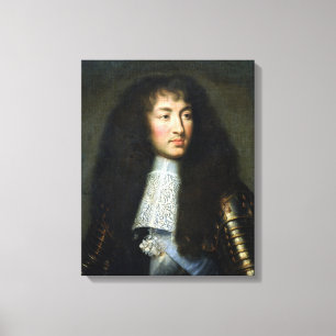 Toile Portrait de Louis XIV