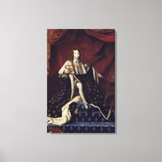 Toile Portrait de Louis XIV âgé de 10, 1648 (Recto)