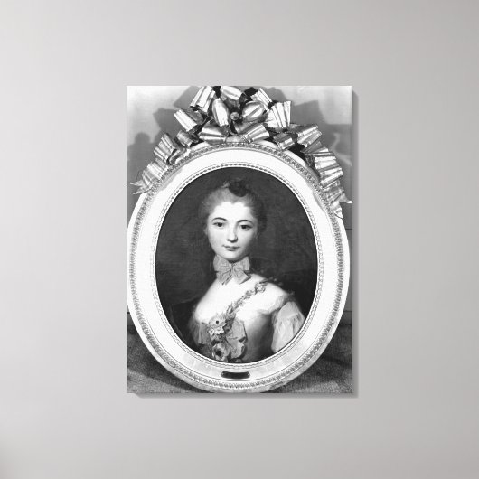 Toile Portrait de Louise Honorine Crozat du Chatel (Recto)