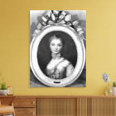 Toile Portrait de Louise Honorine Crozat du Chatel (Insitu(Salon))