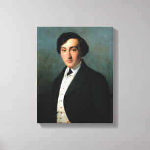 Toile Portrait de Lucien Petipa 1849