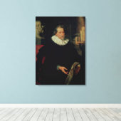Toile Portrait de Ludovicus Nonnius (Insitu (Plancher de Bois))