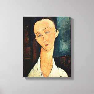 Toile Portrait de Lunia Czechowska, 1918