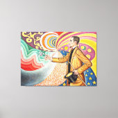 Toile Portrait de M. Félix Fénéon en 1890 par Paul Signa (Recto)