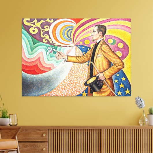 Toile Portrait de M. Félix Fénéon en 1890 par Paul Signa (Insitu(Salon))