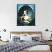 Toile Portrait de Madame Badouin par François Boucher (Insitu(Chambre))