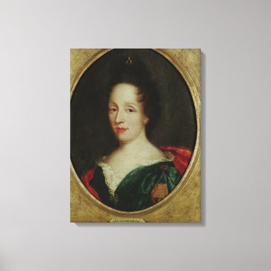 Toile Portrait de Madame Champmesle (Recto)