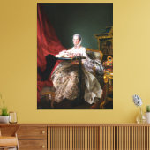 Toile Portrait de Madame de Pompadour (Insitu(Salon))