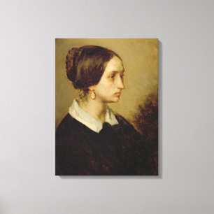 Toile Portrait de Madame Ono, 1844