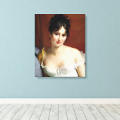 Toile Portrait de Madame Recamier (Insitu (Plancher de Bois))