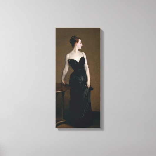 Toile Portrait de Madame X par John Singer Sargent, 1884 (Recto)