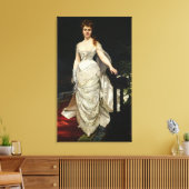 Toile Portrait de Mademoiselle X, 1873 (Insitu(Salon))