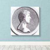 Toile Portrait de Marcus Aurelius (Insitu (Plancher de Bois))