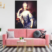 Toile Portrait de Marie Antoinette - Martin van Meytens (Insitu(Salon))