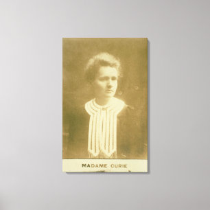 Toile Portrait de Marie Curie