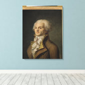 Toile Portrait de Maximilien de Robespierre (Insitu (Plancher de Bois))