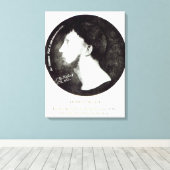 Toile Portrait de Medallion (Insitu (Plancher de Bois))