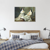 Toile Portrait de Mère Catherine-Agnes (Insitu(Chambre))