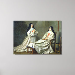 Toile Portrait de Mère Catherine-Agnes