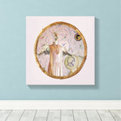 Toile Portrait de Mme Smew (Insitu (Plancher de Bois))