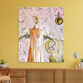 Toile Portrait de Mme Smew (Insitu(Salon))