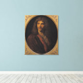 Toile Portrait de Molière (Insitu (Plancher de Bois))