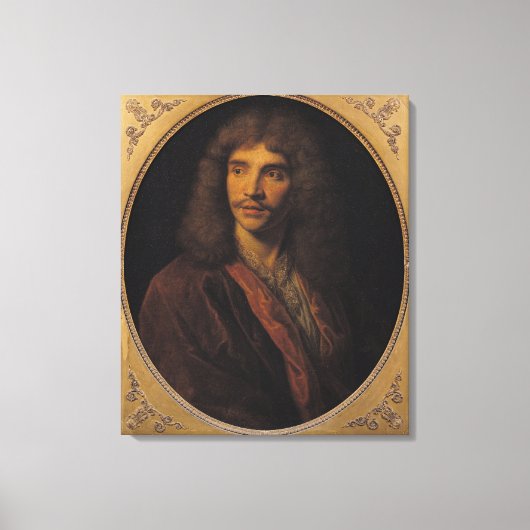 Toile Portrait de Molière (Recto)