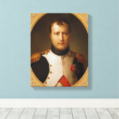 Toile Portrait de Napoléon en uniforme (Insitu (Plancher de Bois))