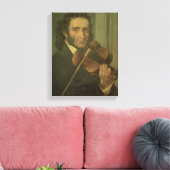 Toile Portrait de Niccolo Paganini (Insitu(Salon))