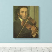 Toile Portrait de Niccolo Paganini (Insitu (Plancher de Bois))