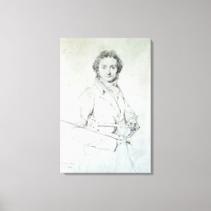 Toile Portrait de Niccolo Paganini 1819