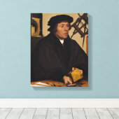 Toile Portrait de Nicholas Kratzer 1528 (Insitu (Plancher de Bois))