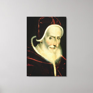 Toile Portrait de pape Pius V 1576-80